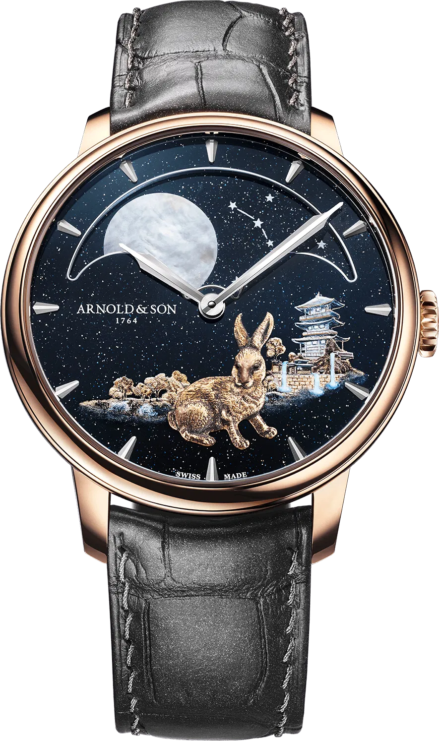 Perpetual Moon 41.5 Red Gold “Year of the Rabbit”