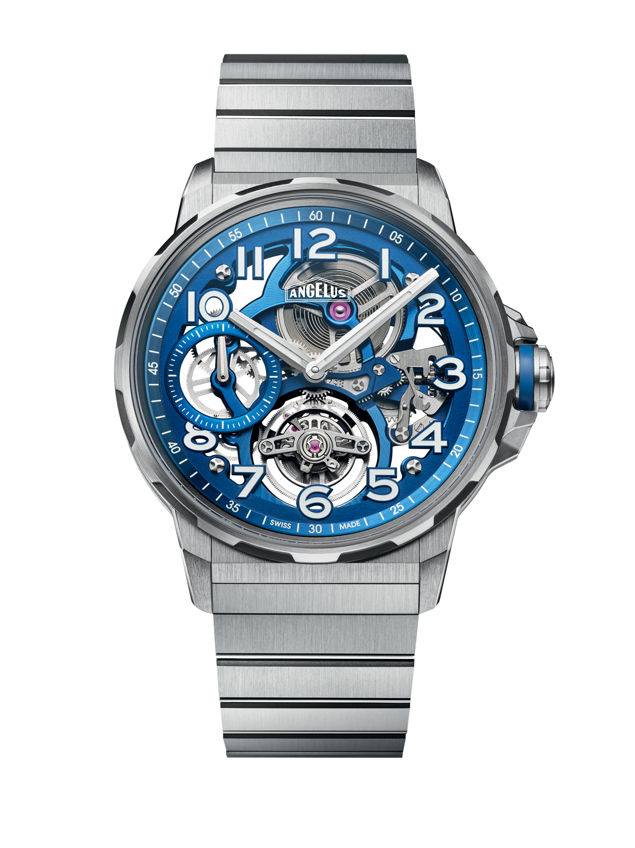 FLYING TOURBILLON TITANIUM BLUE