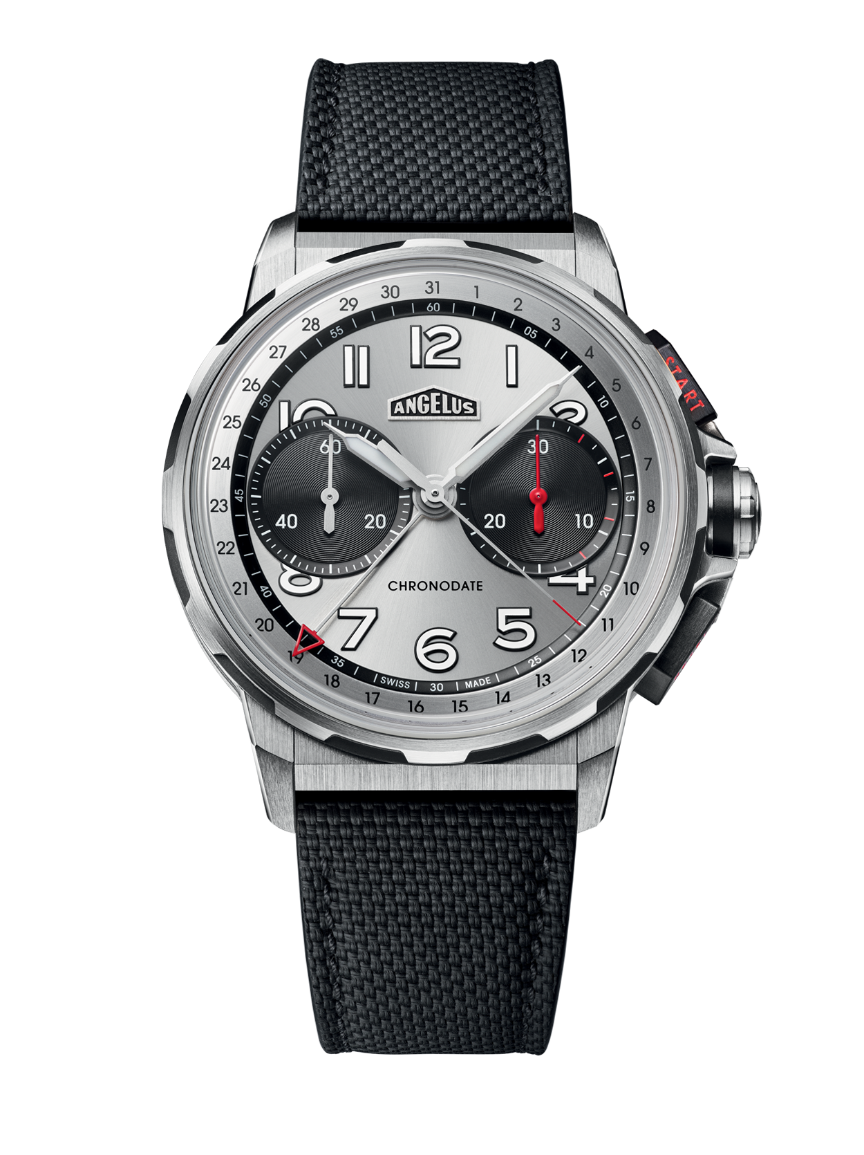 CHRONODATE TITANIUM MAGNETIC SILVER
