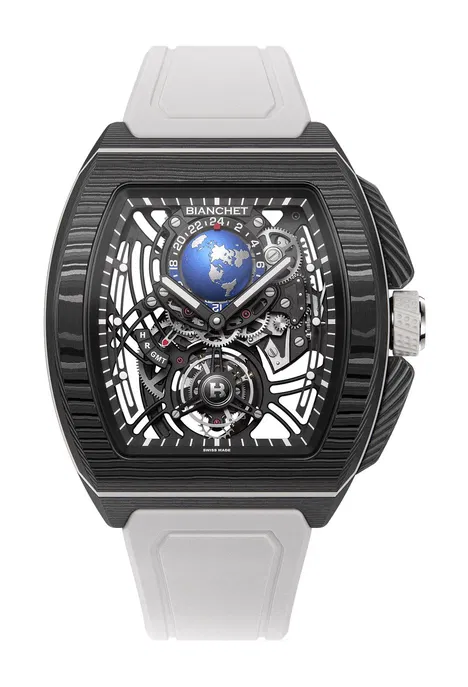 Flying Tourbillon Sport GMT Carbon White