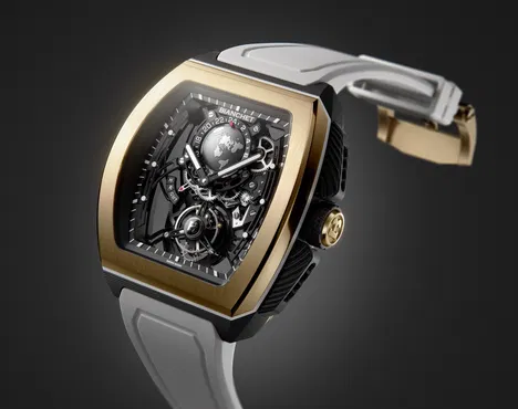 Flying Tourbillon Sport GMT Hybrid Gold - Image 4