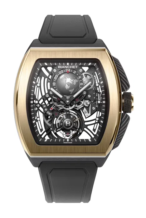 Flying Tourbillon Sport GMT Hybrid Gold