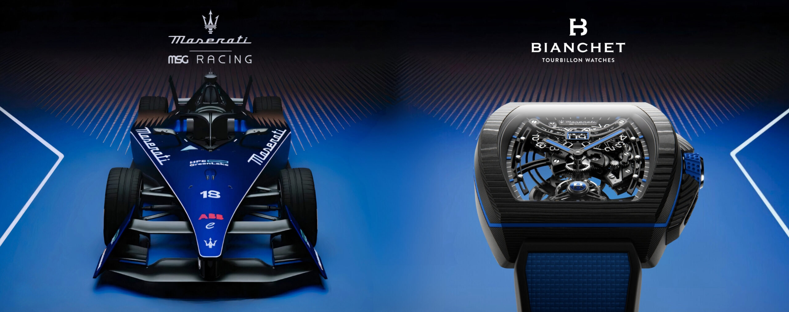 BIANCHET x MASERATI MSG Racing Flying Tourbillon Grande Date B 1.618 - Image 2