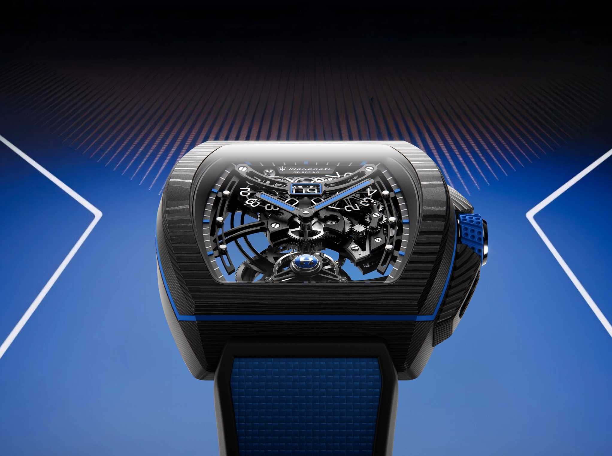 BIANCHET x MASERATI MSG Racing Flying Tourbillon Grande Date B 1.618 - Image 4