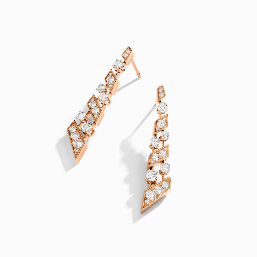 Fifth Avenue Drop Diamond Earrings