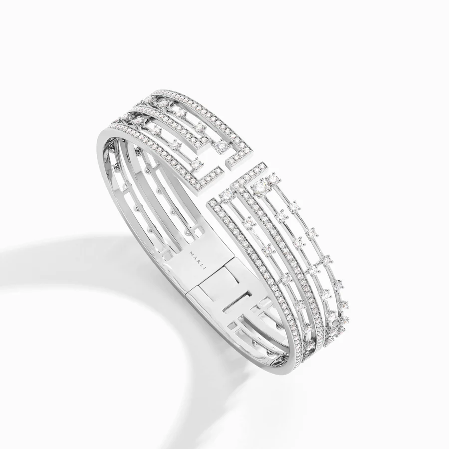 Avenues Statement Hinged Bracelet
