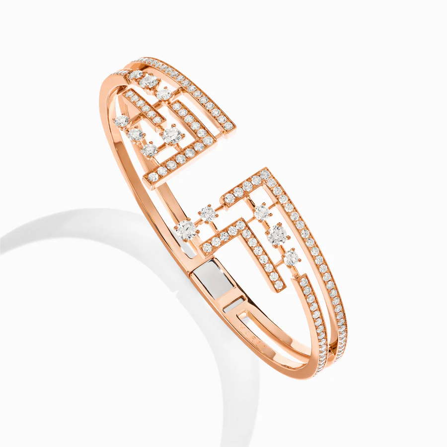 Avenues Crown Hinged Bracelet