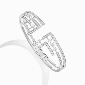 Avenues Crown Hinged Bracelet