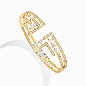 Avenues Crown Hinged Bracelet