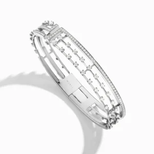 Avenues Open Hinged Statement Bracelet