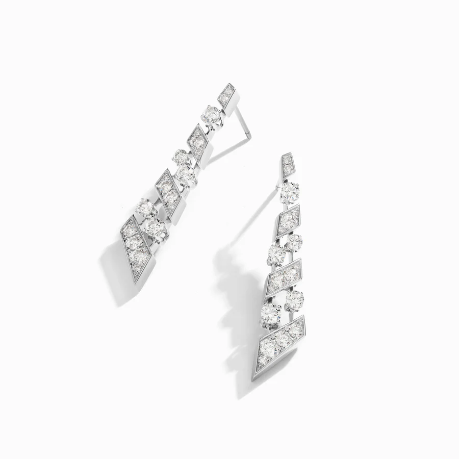 Fifth Avenue Drop Diamond Earrings