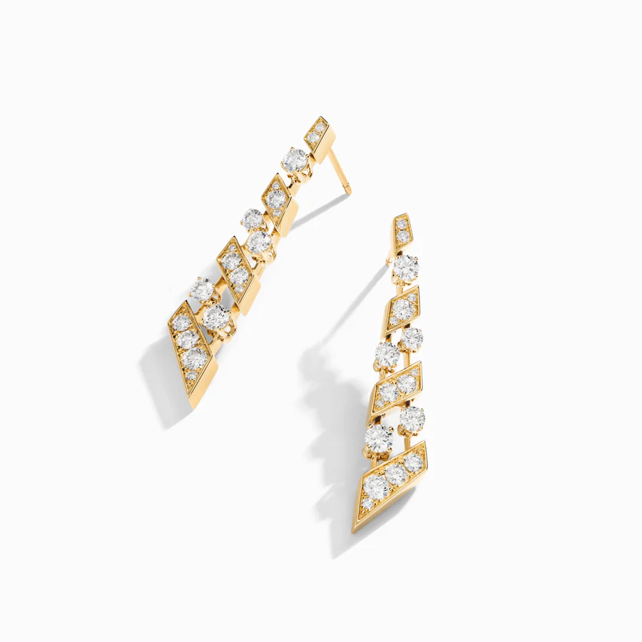 Fifth Avenue Drop Diamond Earrings