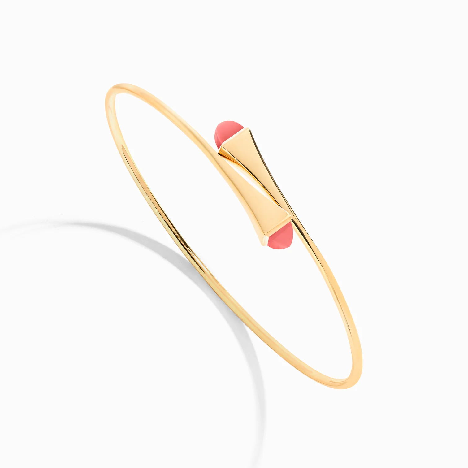 Cleo Wire Gold Slip-On Bracelet