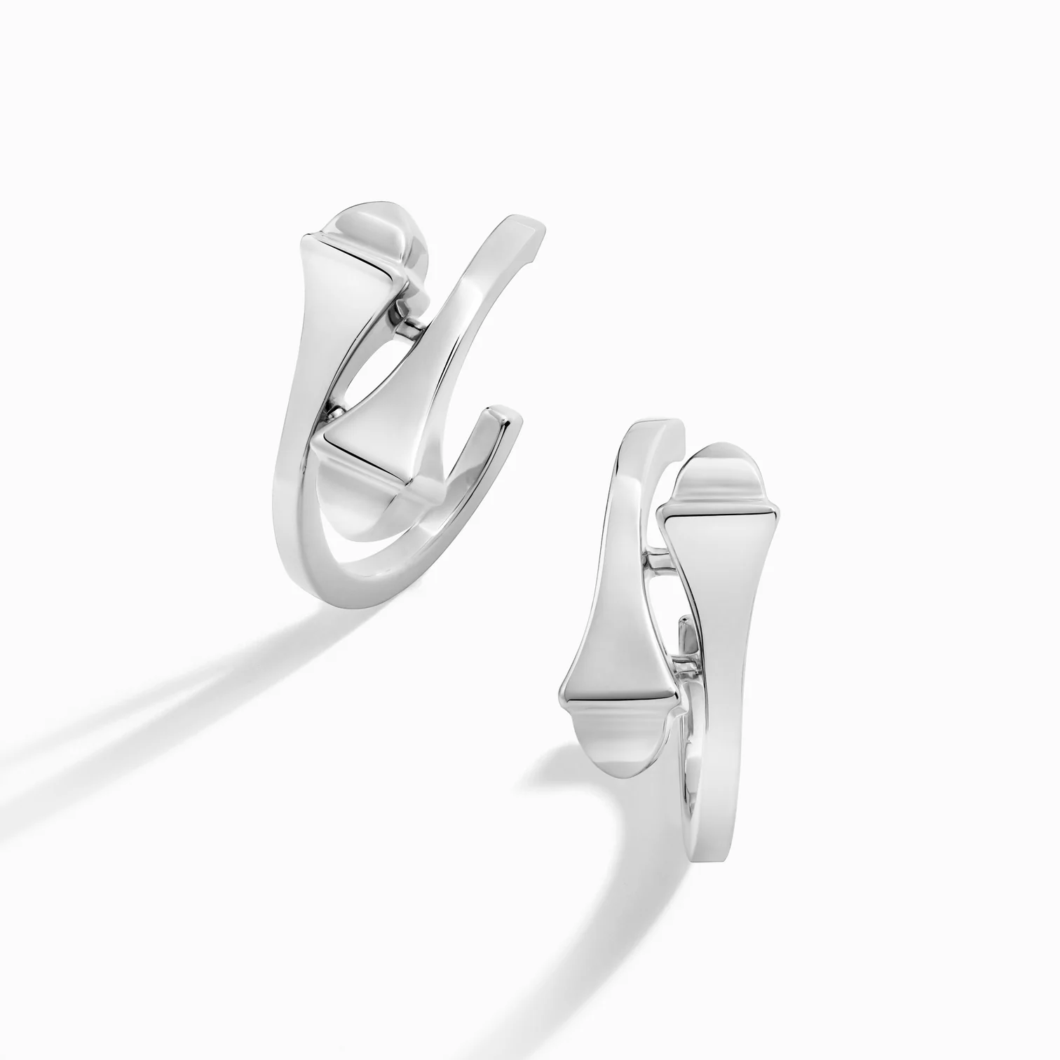 Cleo Full Gold Open Hoop Earrings