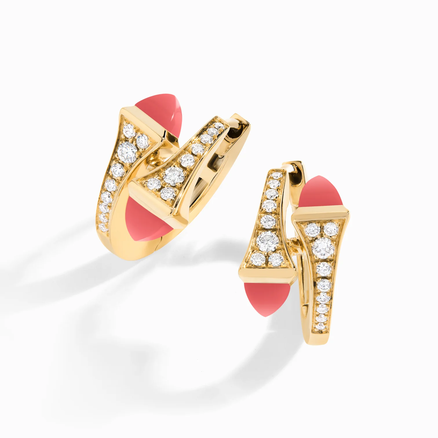 Cleo Diamond Huggie Earrings