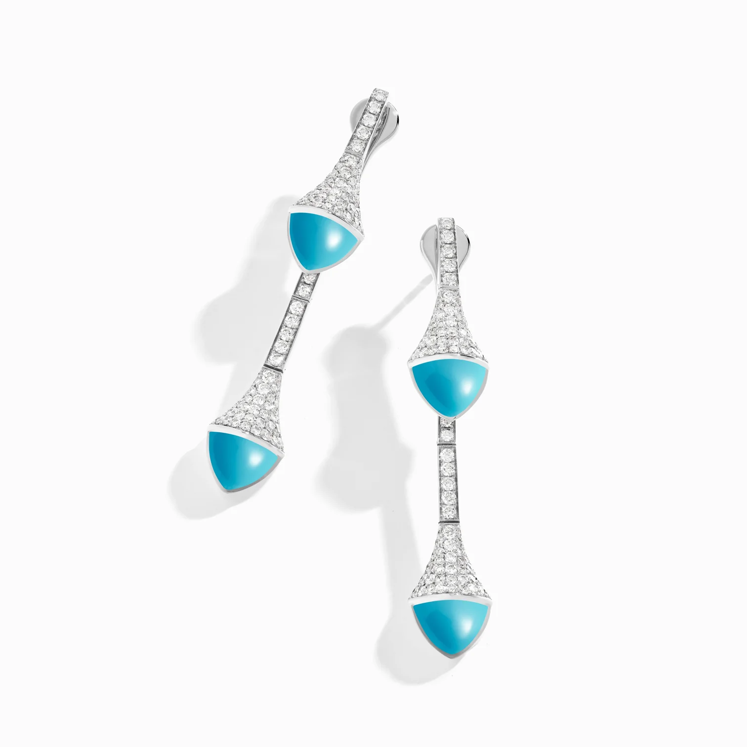 Cleo Diamond Drop Earrings