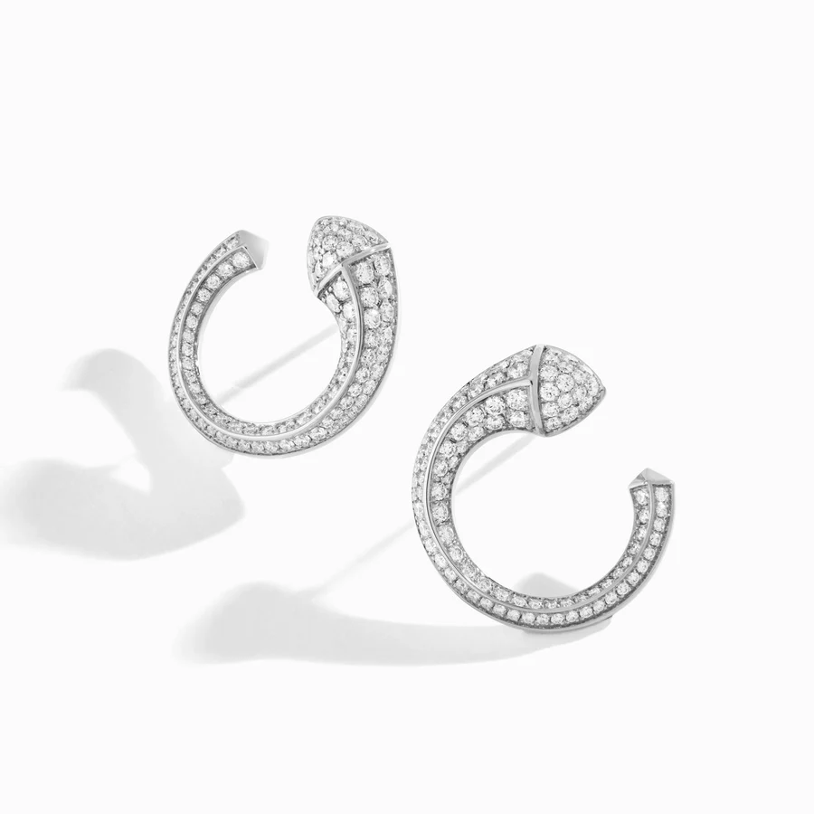 Cleo Venus Full Diamond Stud Earrings