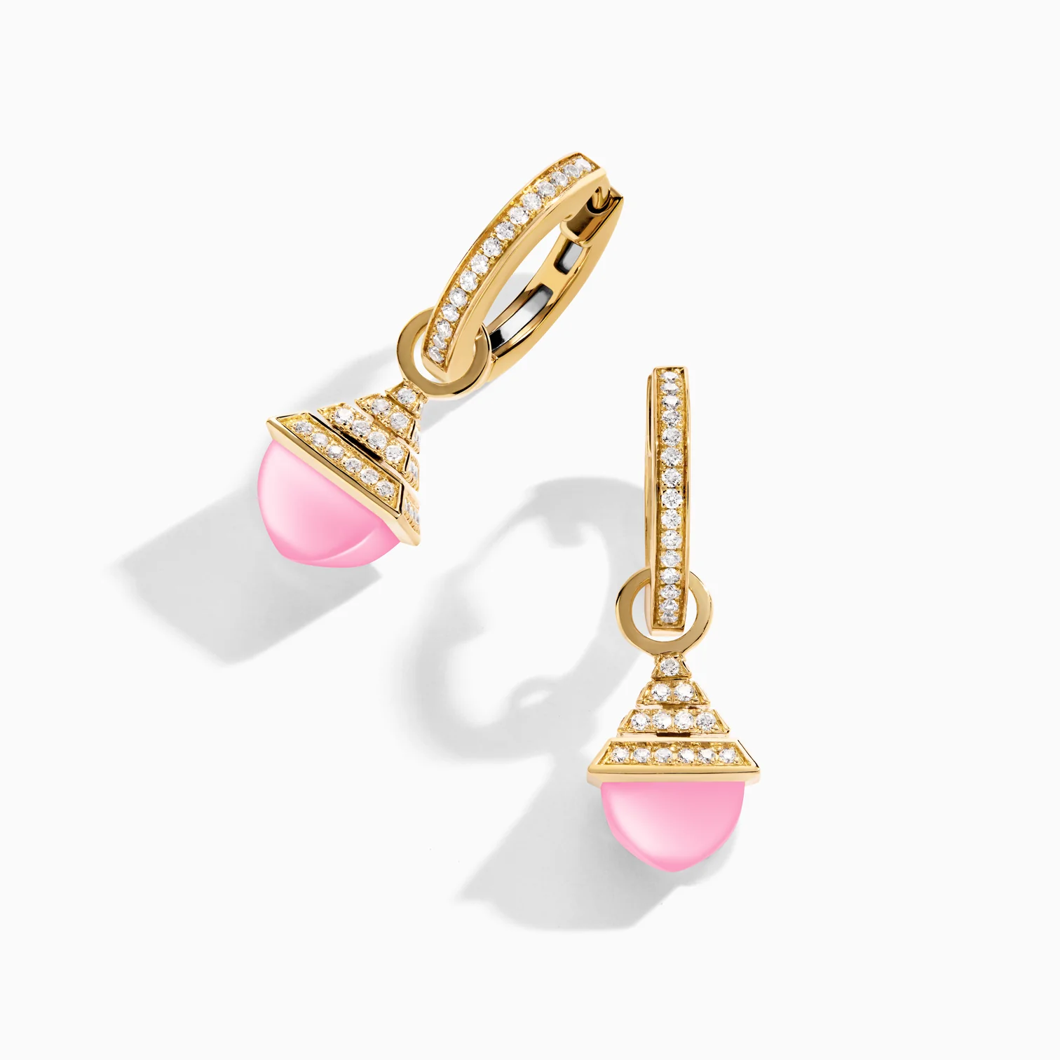 Cleo Rev Mini Diamond Drop Earrings