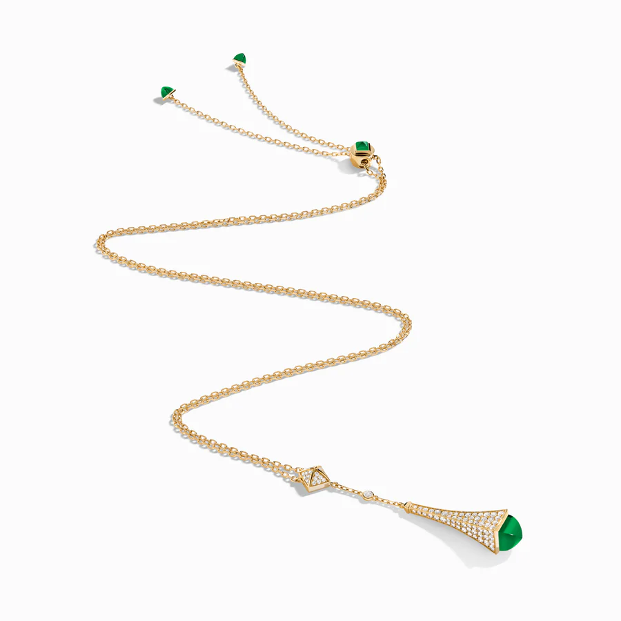 Cleo Diamond Teardrop Pendant
