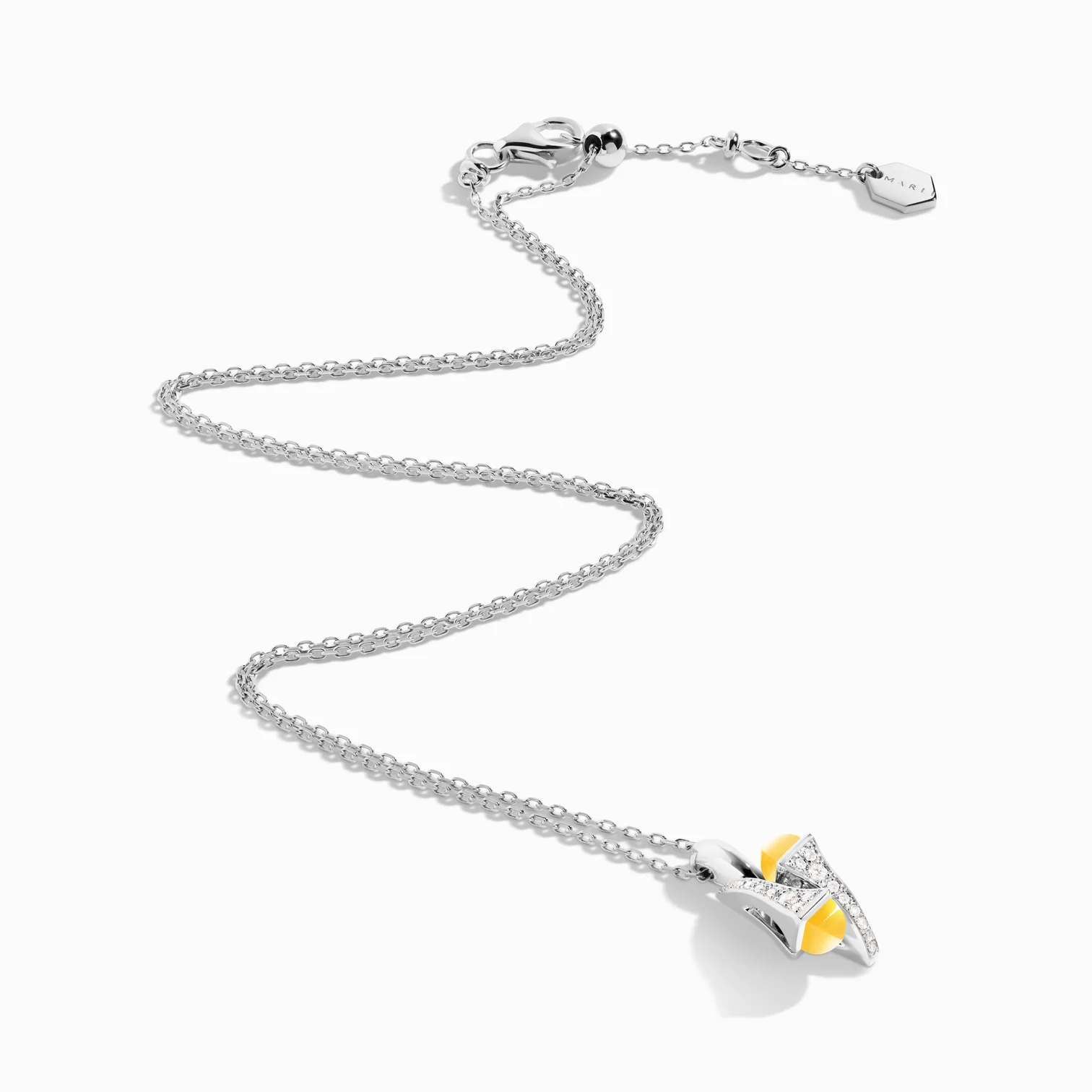 Cleo Diamond Huggie Pendant