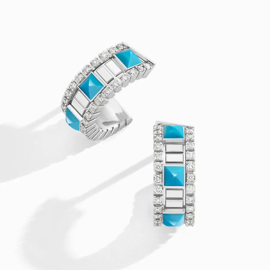 LIFE Full Diamond Mini Hoop Earrings