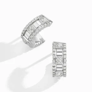 LIFE Full Diamond Mini Hoop Earrings
