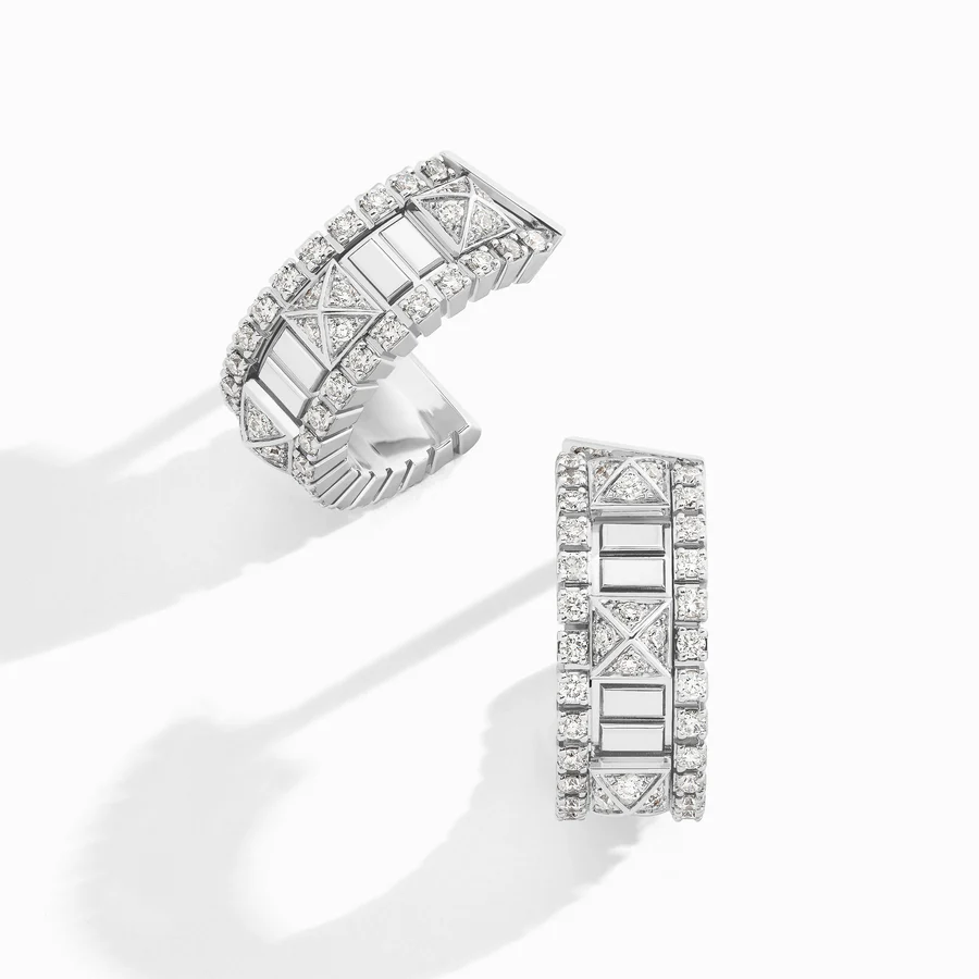LIFE Full Diamond Mini Hoop Earrings