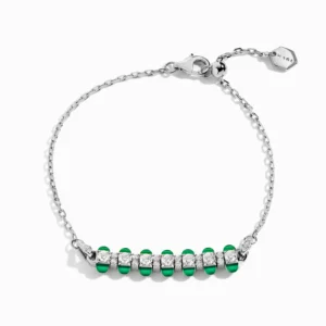 Tip-Top Diamond Chain Bracelet