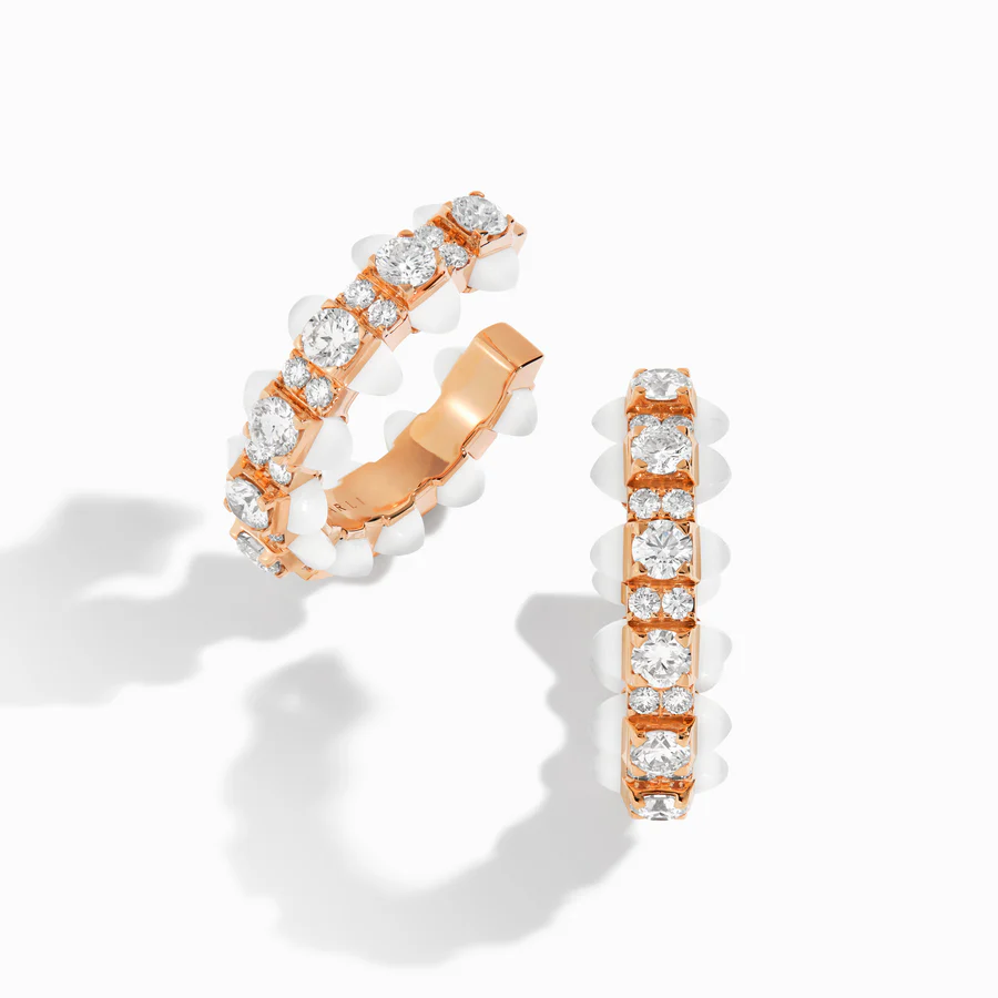 Tip-Top Diamond Small Hoop Earrings